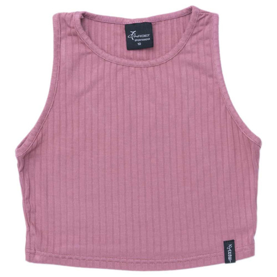 Target Παιδική αμάνικη μπλούζα Girl's Rib Viscose Cropped Tank Top